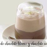 mousse chocolate blanco chocolate con leche thermomix