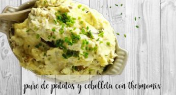 Pure de patata y cebollino con thermomix