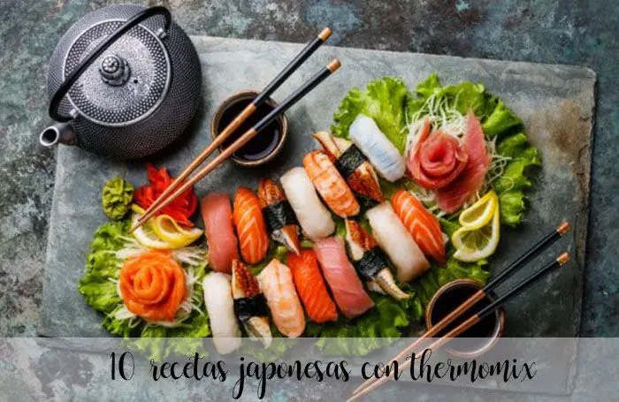 10 recetas de comida japonesa con thermomix