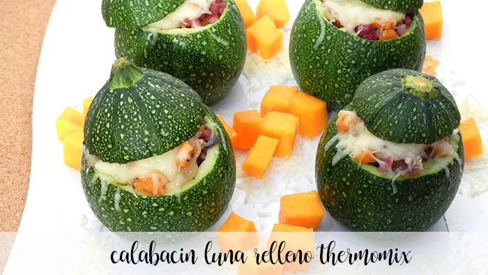 calabacin luna relleno con thermomix