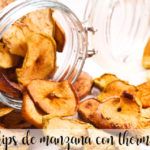 Chips de manzana con Thermomix
