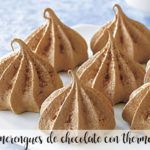 merengues de chocolate con thermomix