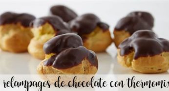 Relámpagos de chocolate con thermomix