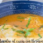 Bacalao al curry con Thermomix
