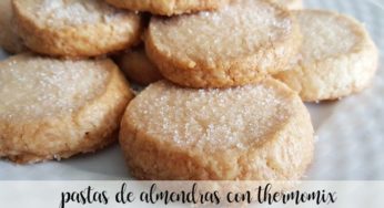 Pastas de almendras con thermomix