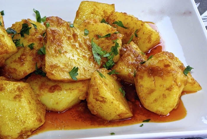 patatas ajillo thermomix