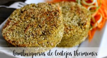 Hamburguesas vegetarianas de lentejas con thermomix