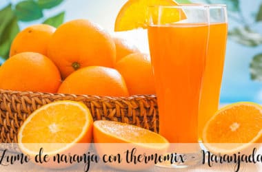 Zumo de naranja con thermomix - Naranjada
