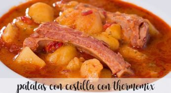 Patatas guisadas con costillas con Thermomix