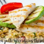Quinoa con pollo y verduras con thermomix