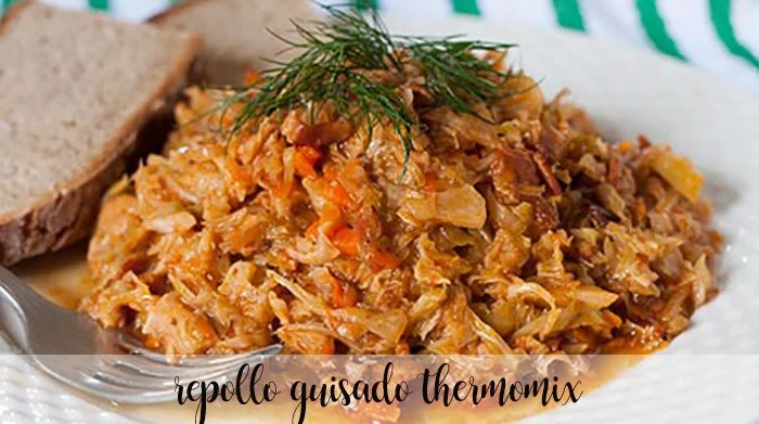 Repollo guisado con thermomix - Recetas para Thermomix