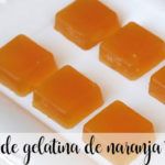 Caramelos de gelatina y naranja con Thermomix