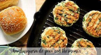 Hamburguesas de pavo con thermomix