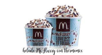 Helado MCFlurry de MCdonalds casero con thermomix