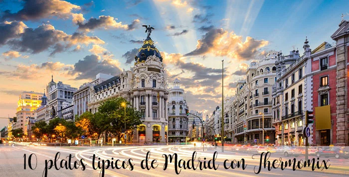 10 platos típicos de Madrid con Thermomix