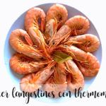 Cocer langostinos con Thermomix