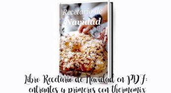 Libro Recetario de Navidad en PDF: entrantes y primeros con thermomix