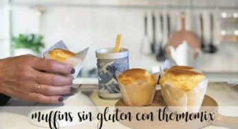 Muffins sin gluten con thermomix