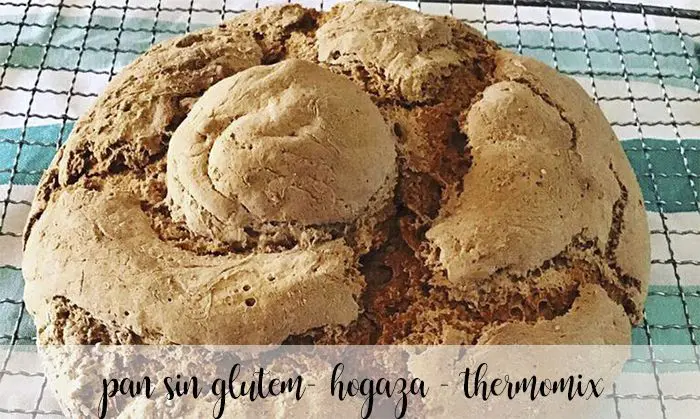 Pan sin gluten, hogaza con thermomix