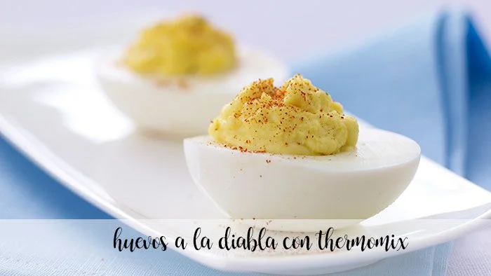 Huevos a la diabla con Thermomix