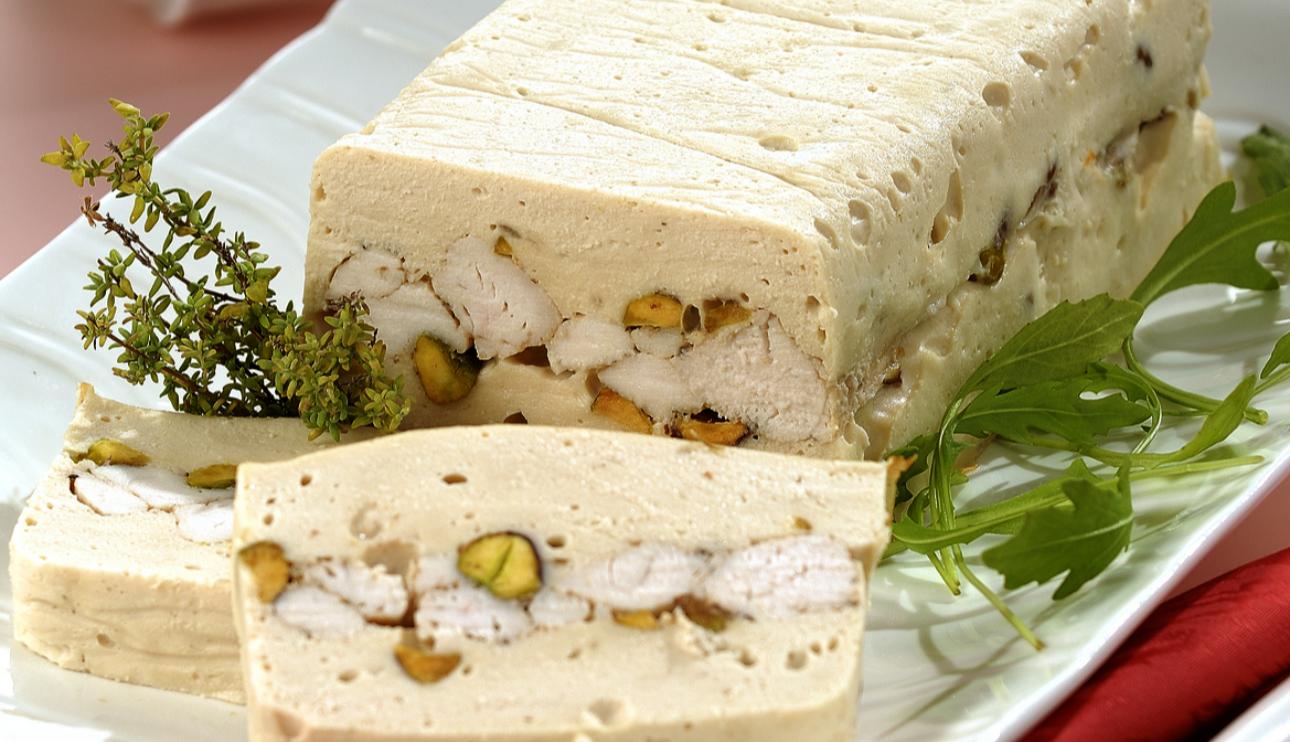 Terrina de Pollo con Crema Fresca (Thermomix)