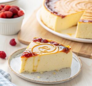 Tarta Cremosa de Yogur con 3 ingredientes con Thermomix