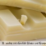 30 recetas con chocolate blanco con thermomix