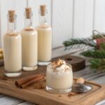 Licor de Navidad de chocolate blanco con Thermomix