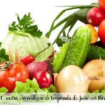 400 recetas con verduras de temporada de Junio con thermomix