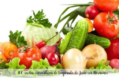 400 recetas con verduras de temporada de Junio con thermomix