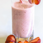 Milkshake de Cheesecake de Fresa con thermomix