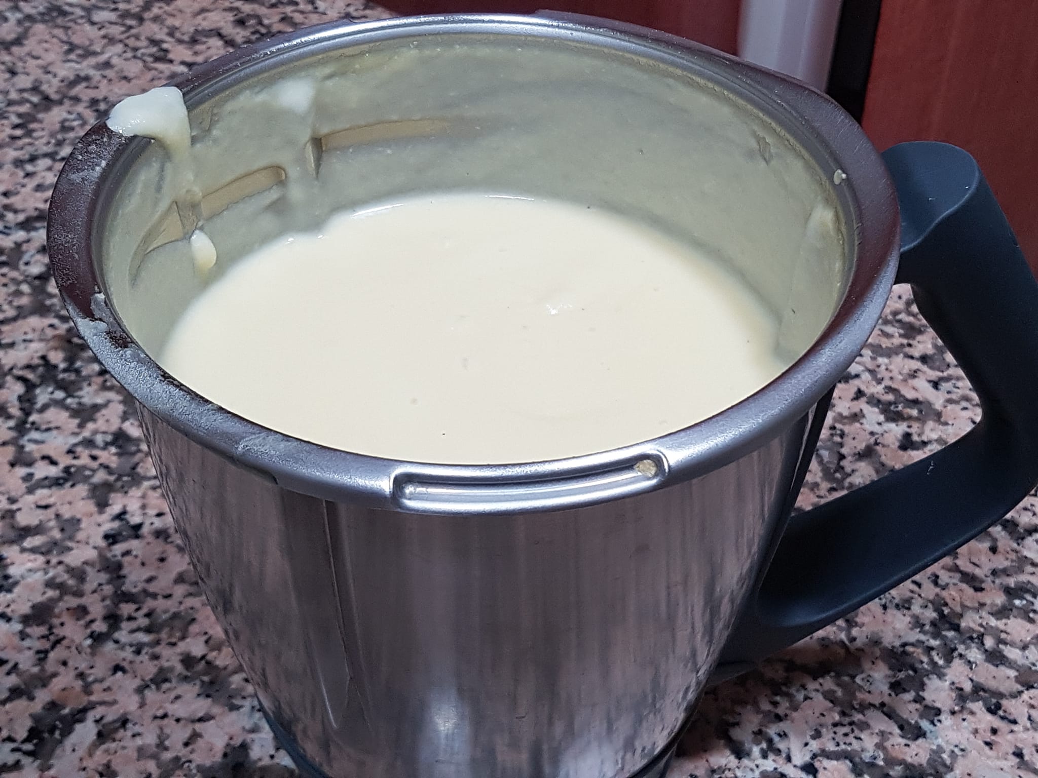 Crema de coliflor y patata con thermomix