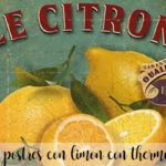 50 postres con limon con thermomix