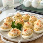 Huevos Rellenos de Surimi y Atún con Thermomix
