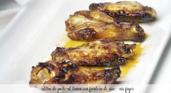 Alitas de pollo al limón con freidora de aire – air fryer