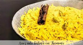 Arroz indio kashmiri con Thermomix