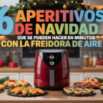 6 Aperitivos de Navidad que se pueden hacer en minutos con la freidora de aire