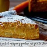 Bizcocho de manzana y zanahoria apto para la Thermomix