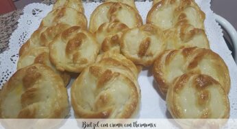 Bretzel con crema con thermomix