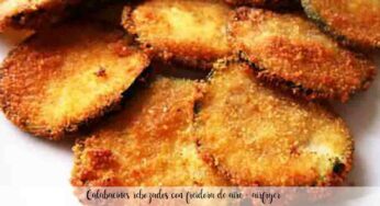 Calabacines rebozados con freidora de aire – airfryer