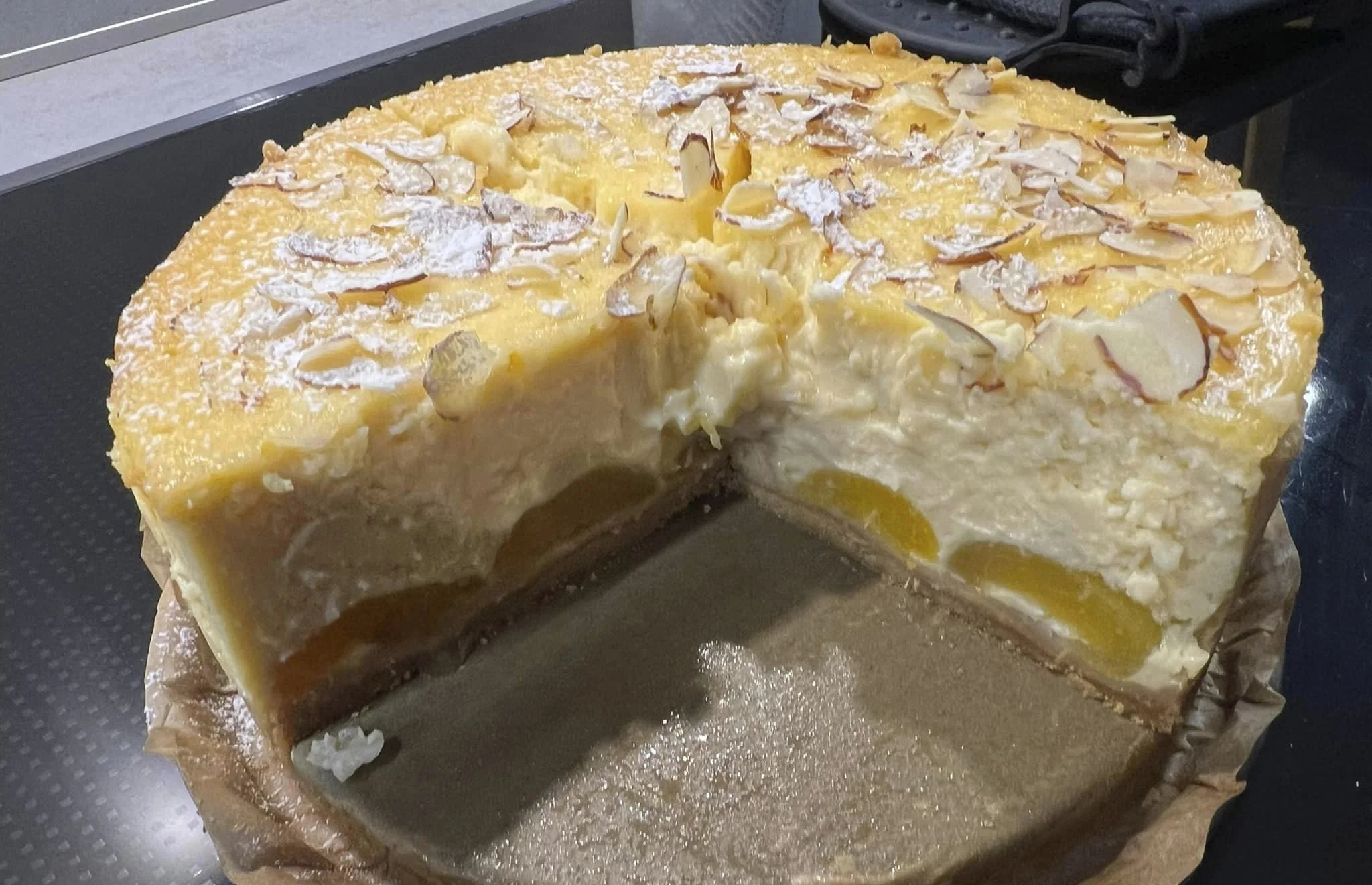 Cheesecake de Albaricoque con Thermomix