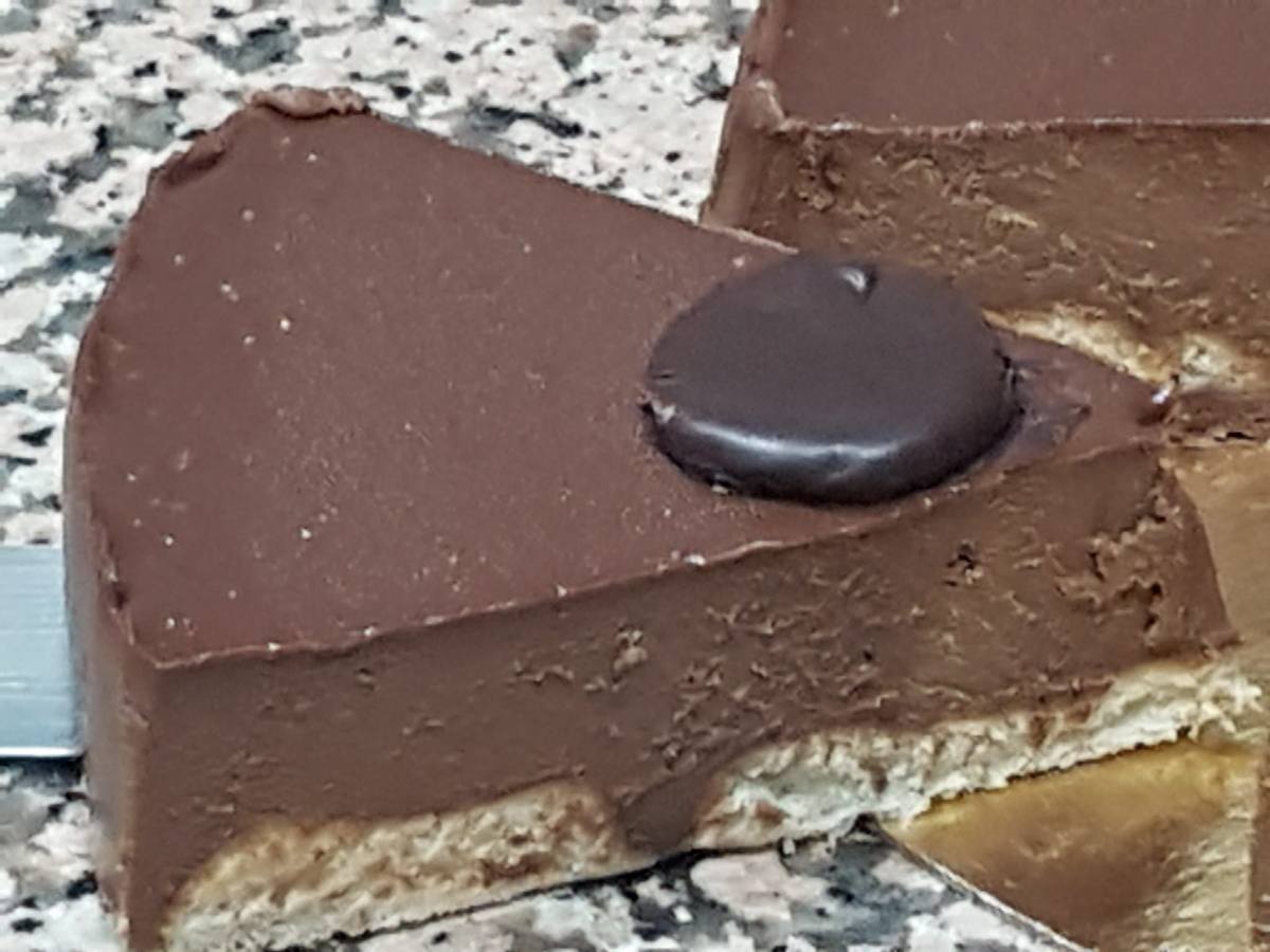 Cheesecake cremoso de chocolate con thermomix