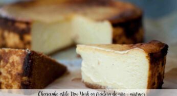 Cheesecake estilo New York en freidora de aire – airfryer