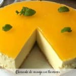 Cheesecake de naranja con thermomix