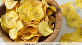 Chips de plátano con freidora de aire – airfryer