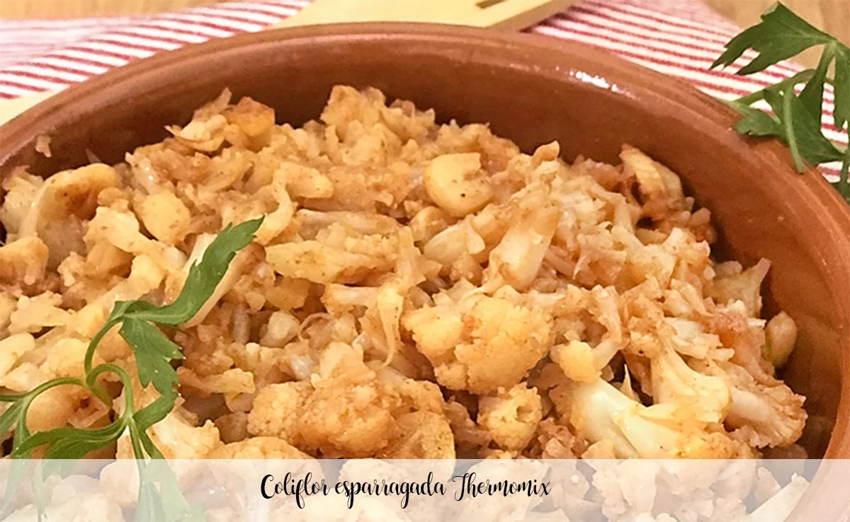 Coliflor esparragada Thermomix