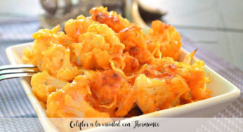 Coliflor a la oriental con Thermomix