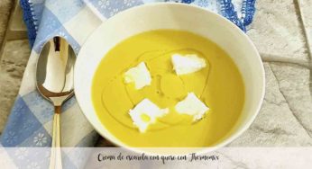 Crema de escarola con queso con Thermomix