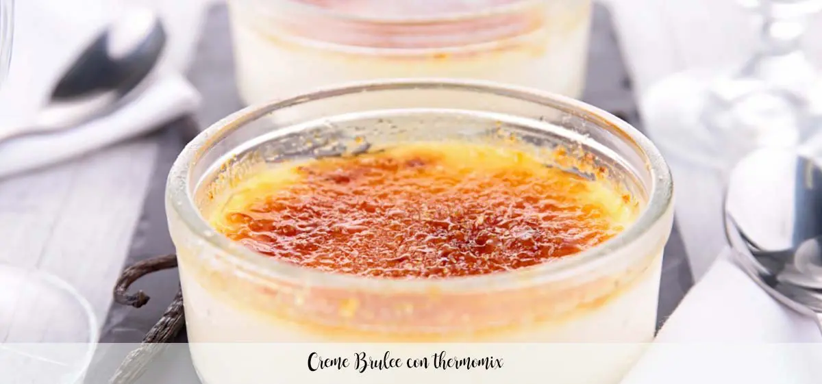 Creme Brulee con thermomix