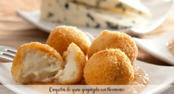 Croquetas de queso gorgonzola con thermomix